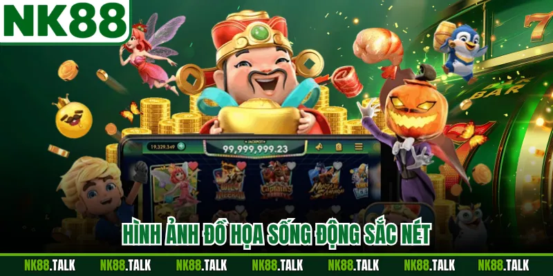 Hình ảnh đồ họa sống động sắc nét