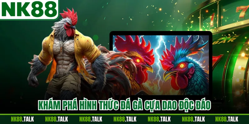 Khám phá hình thức đá gà cựa dao độc đáo