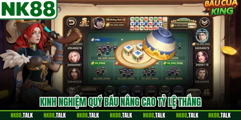 Kinh nghiệm quý báu nâng cao tỷ lệ thắng